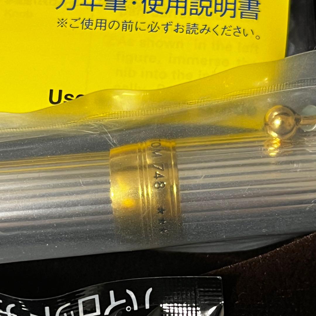 パイロット カスタム748 スターリングシルバー 太字