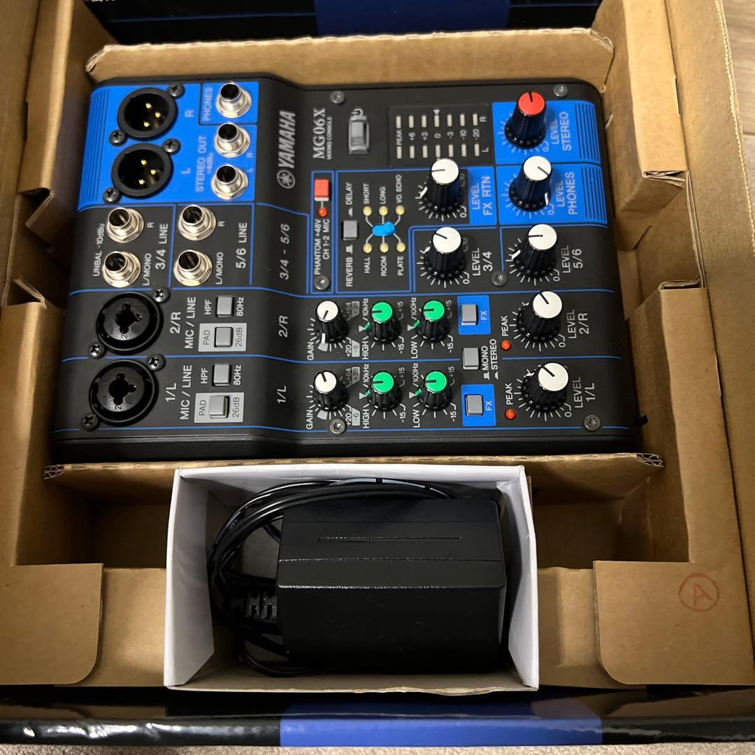 ま*る様 YAMAHA MG06X アナログミキサー