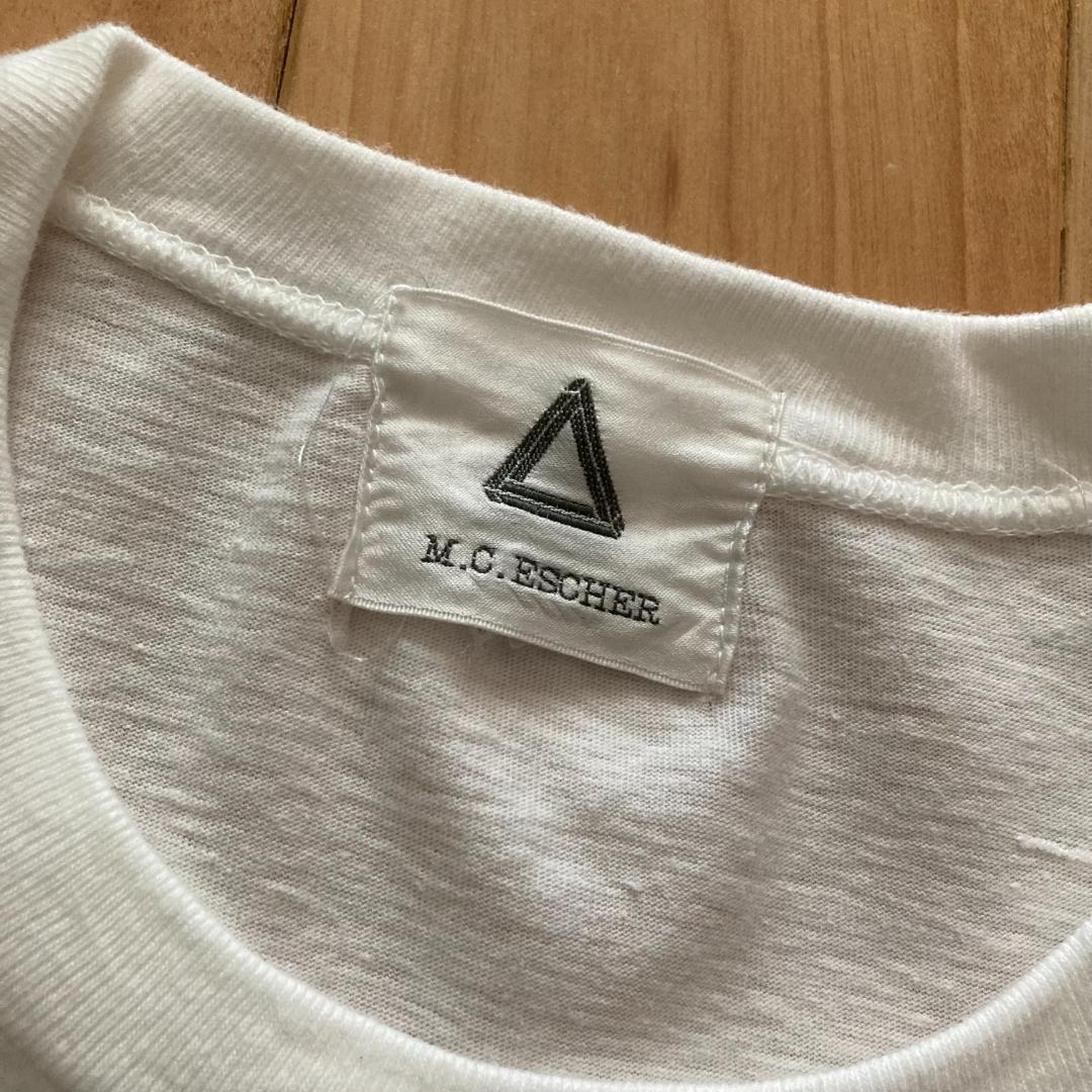 東武美術館 エッシャー展 公式Tシャツ 90年代 ヴィンテージ MCエッシャー