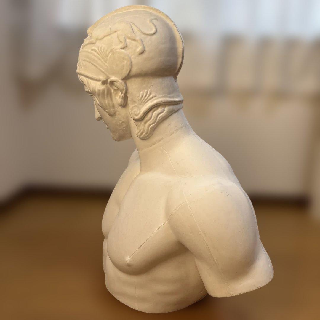 マルス石膏像　胸像