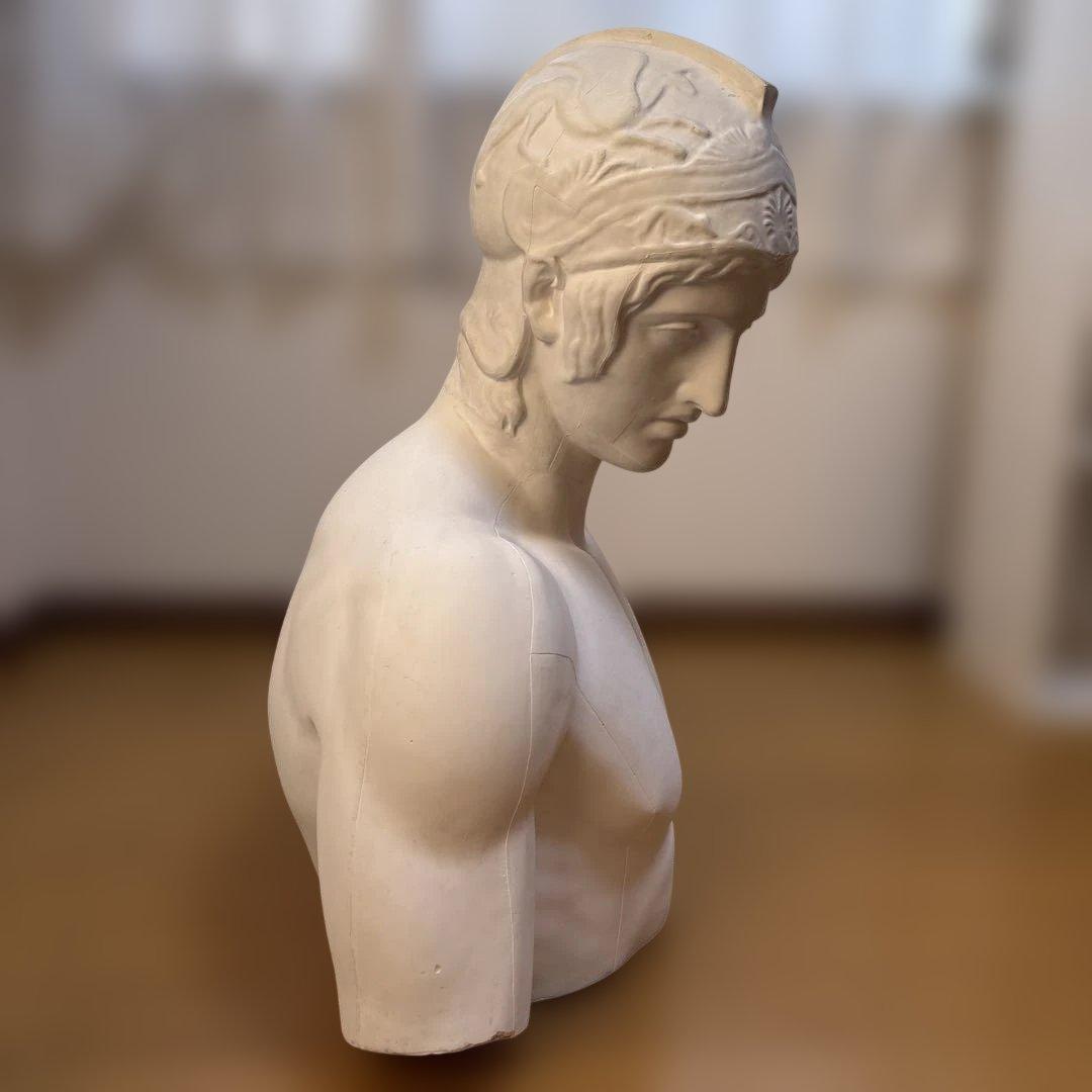 マルス石膏像　胸像