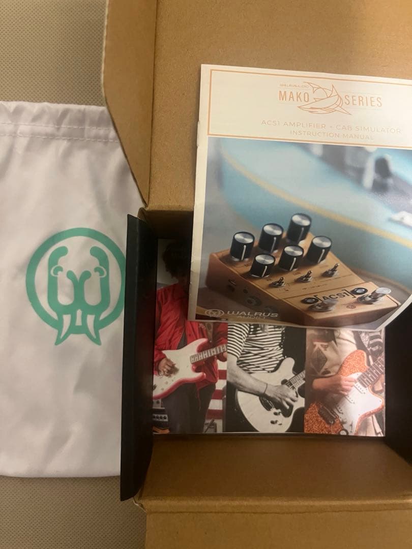 walrus audio acs1 アンプシミュレーター　プリアンプ