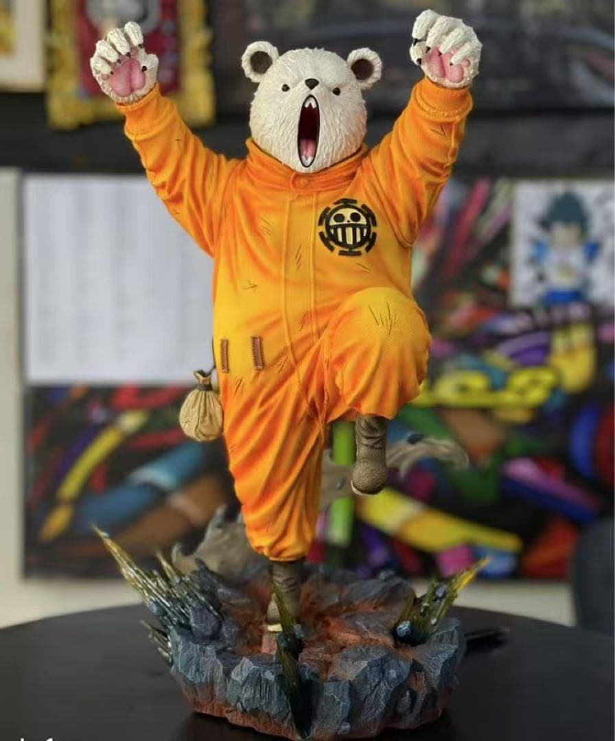 ワンピース ベポ ガレージキット ガレキ スタチューX⑤