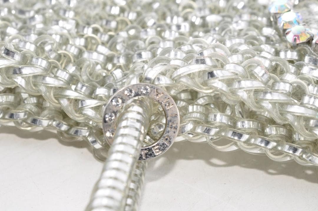 ANTEPRIMA アンテプリマ リボン ワイヤーバッグ 手提げかばん シルバー