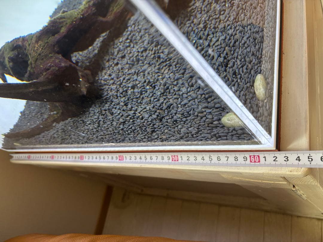 大森　アクリル水槽　120×60×45 水槽台セット　大型水槽　引取り限定