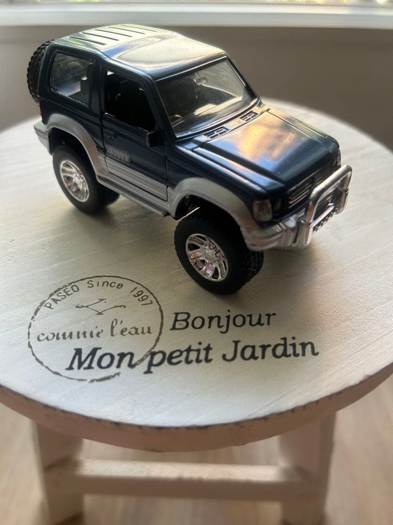 パジェロ　ミツビシ　ショート　オフロード　SUV ミニカー　希少　廃盤　レア