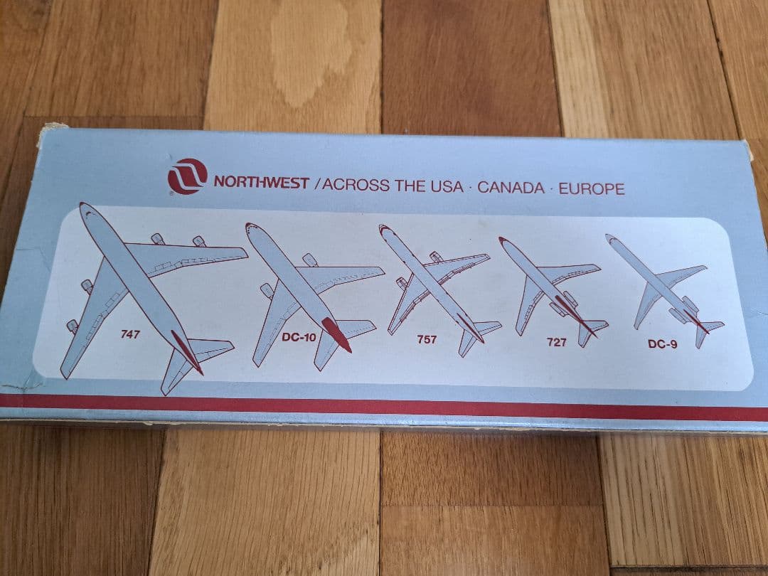 ★飛行機模型★JAL・PAN AN・NORTH WEST　トミカ