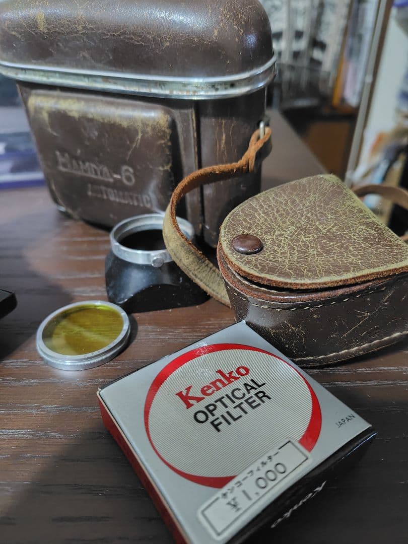 Mamiya-6 フィルムカメラ Kenkoフィルター付き