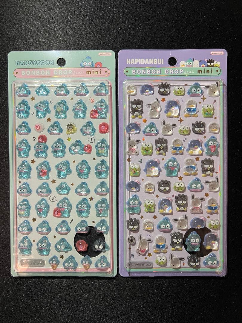 【正規品】サンリオミニ ボンボンドロップシール コンプリート 8枚セット