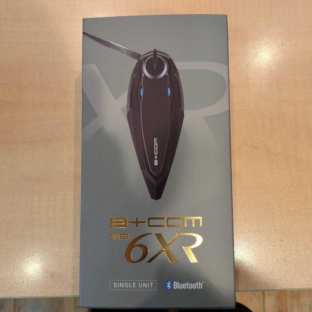 B+COM 6XR Bluetoothヘッドセット シングルユニット