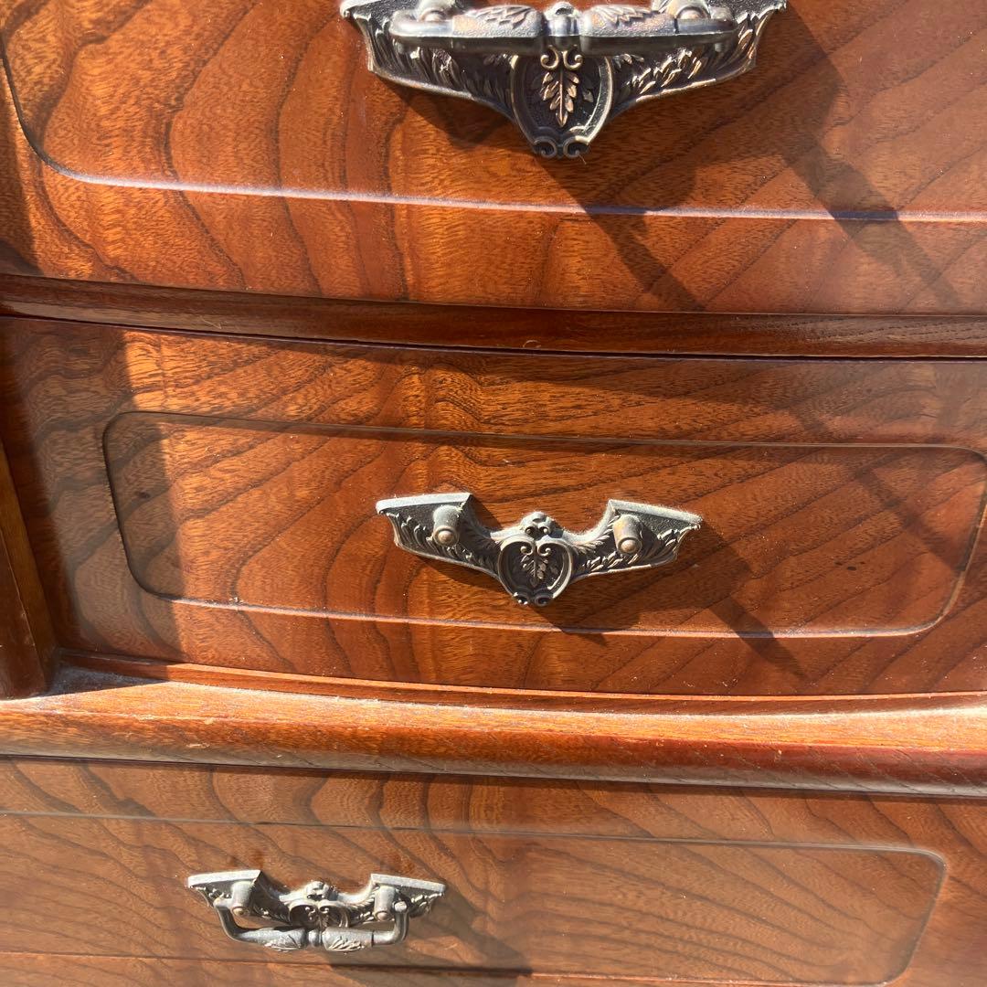 昭和レトロ 欅材 茶箪笥 ガラス扉 サイドボード 古家具 古民家 ビンテージ