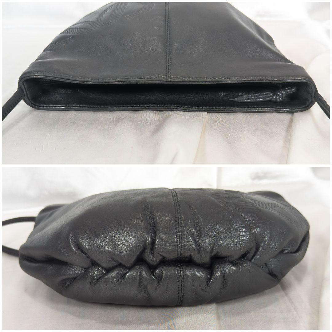 LOEWE ロエベ ナッパレザー ショルダーバッグ アナグラム