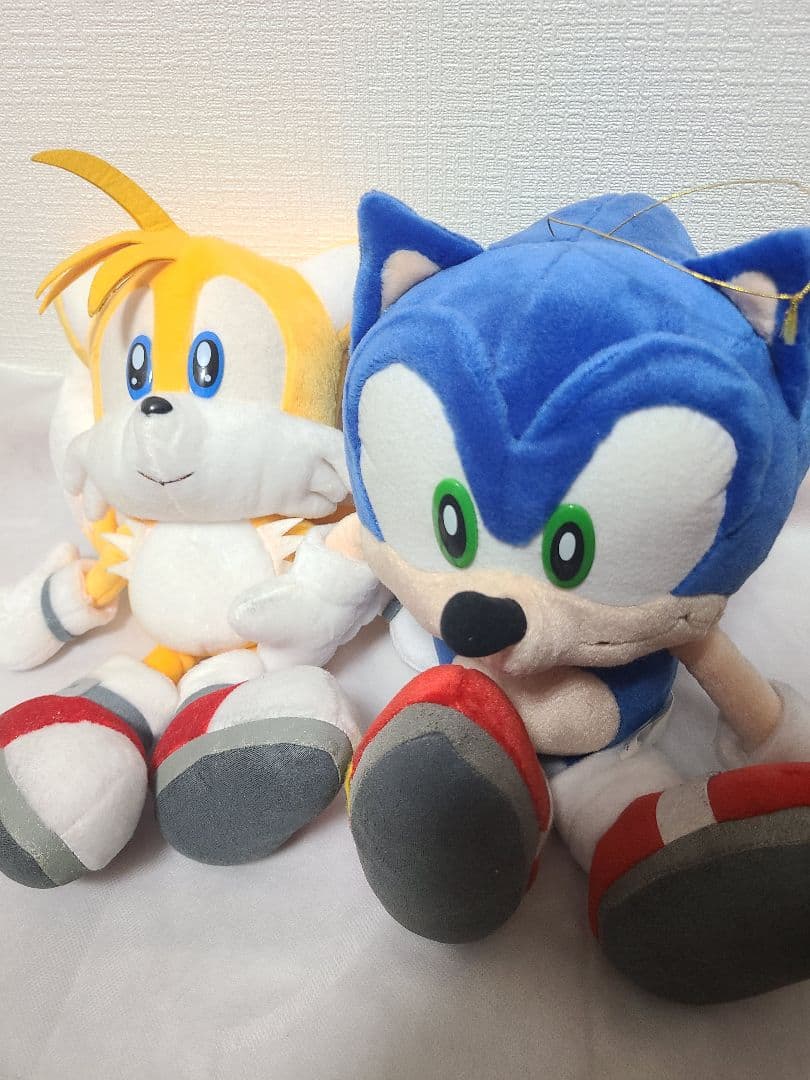 ソニックX ソニック・テイルス ぬいぐるみセット 約30cm