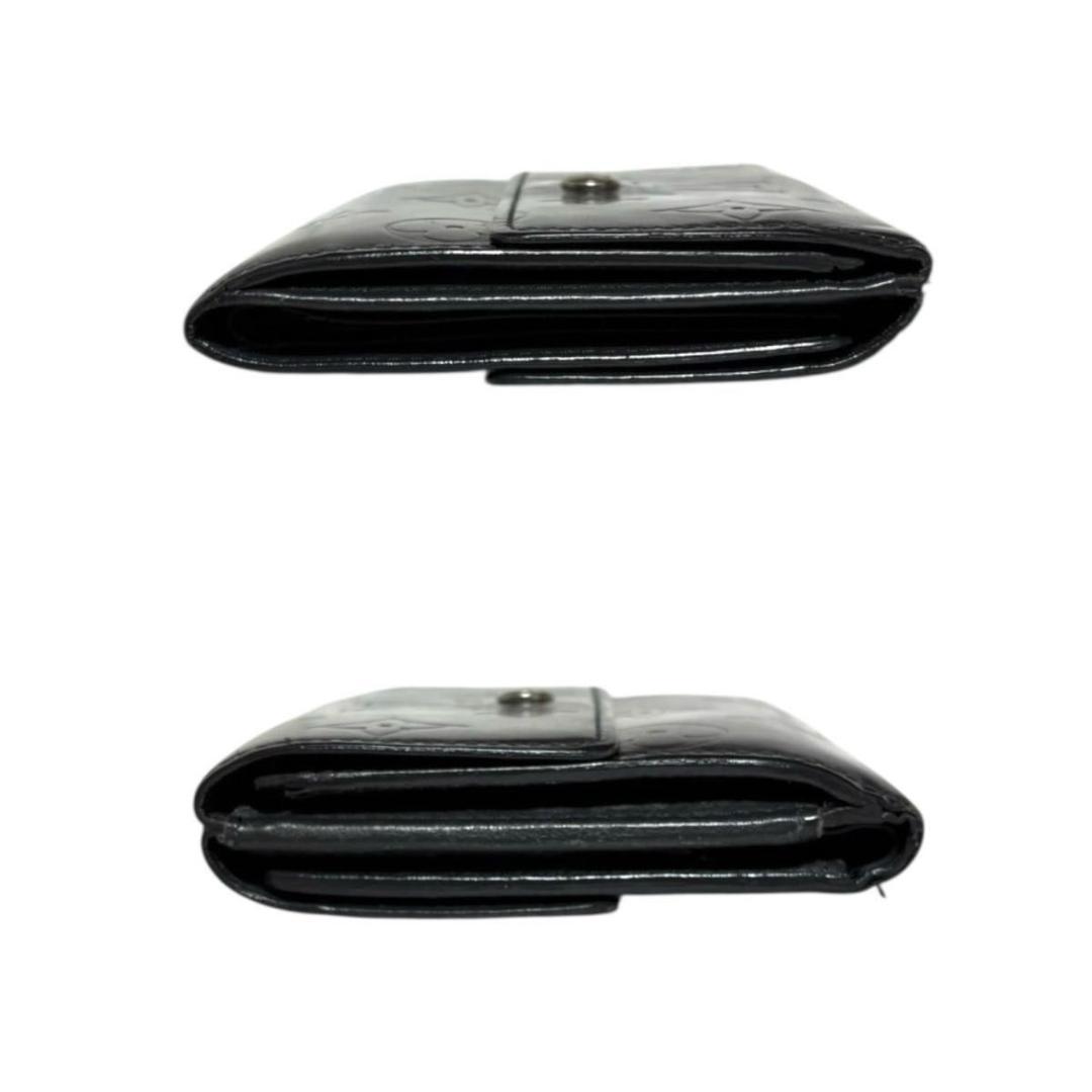 美品 LOUIS VUITTON モノグラムマット 折り財布 ノワール