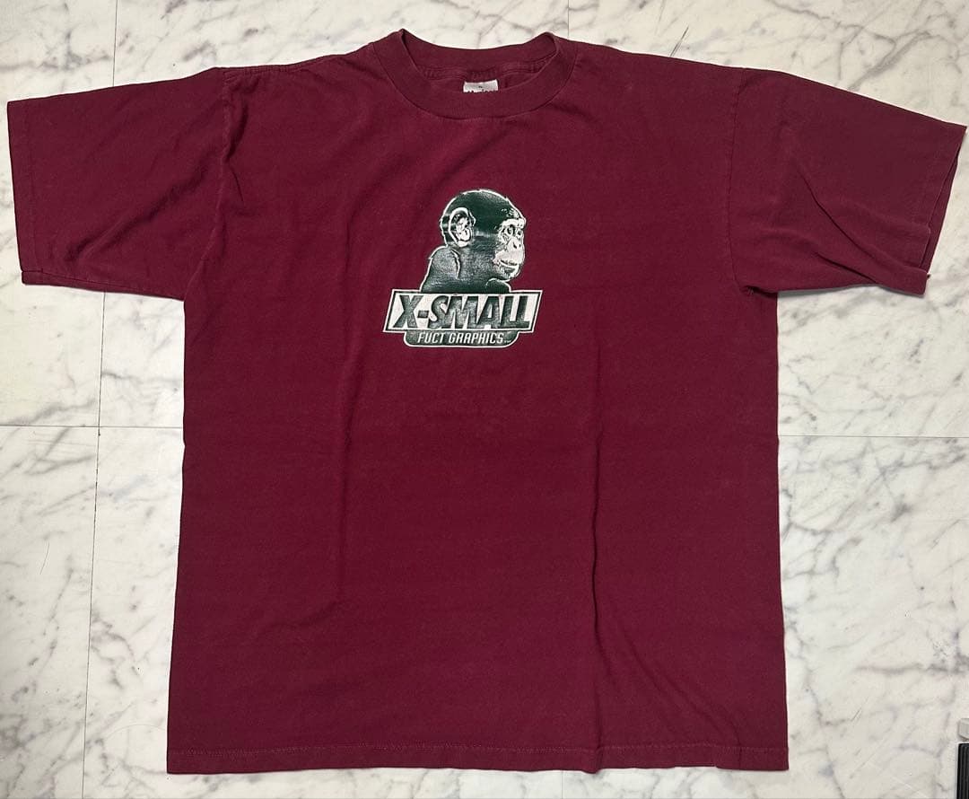 FUCT X-SMALL ファクト Tシャツ 90s