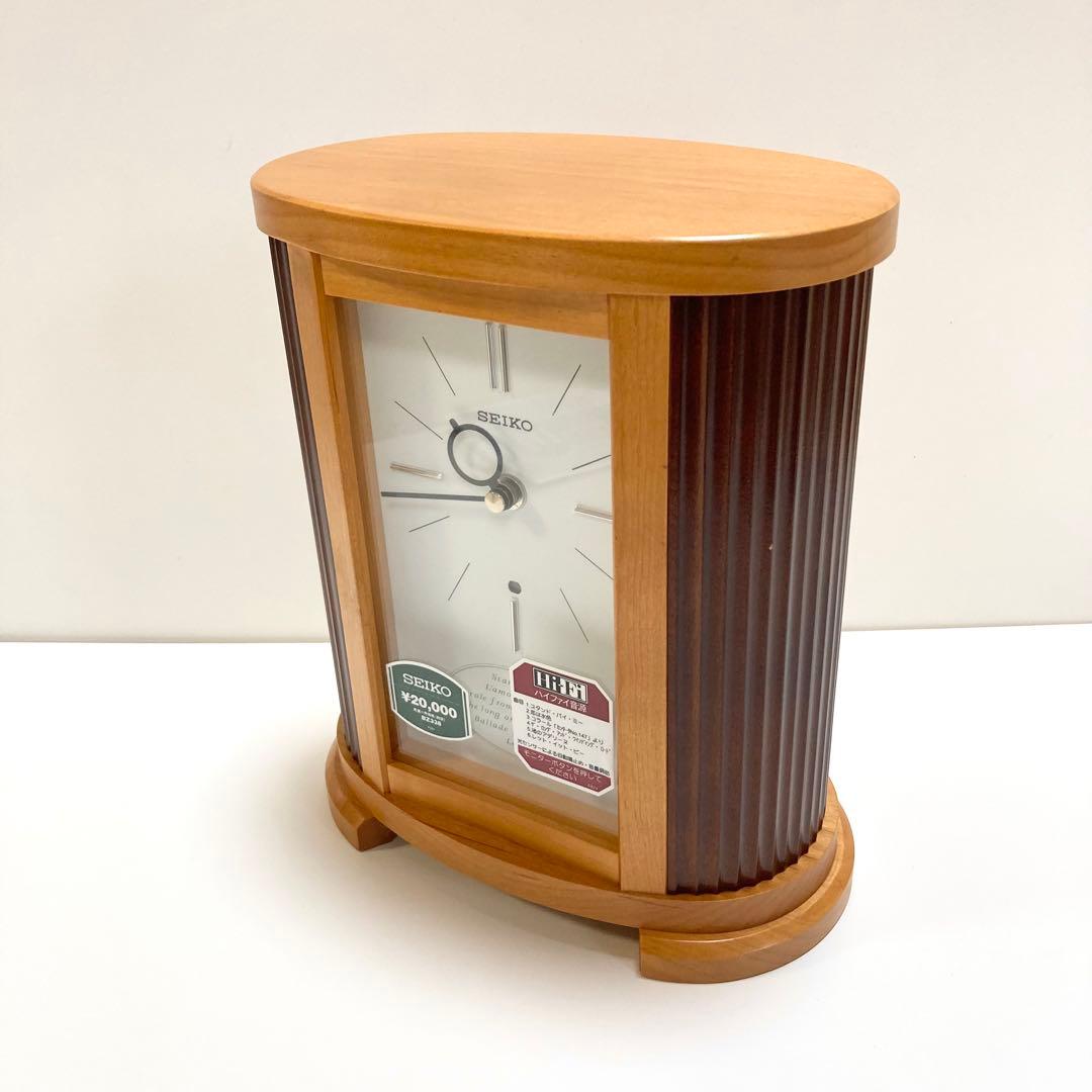 希少 未使用 SEIKO 置き時計 置時計 ハイファイ音源 レトロ セイコー
