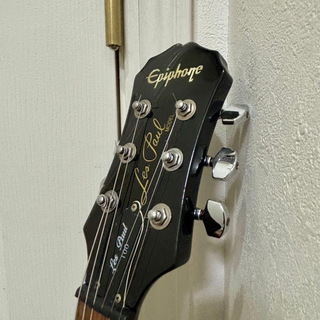 Epiphone エピフォン レスポール100 黒　送料無料