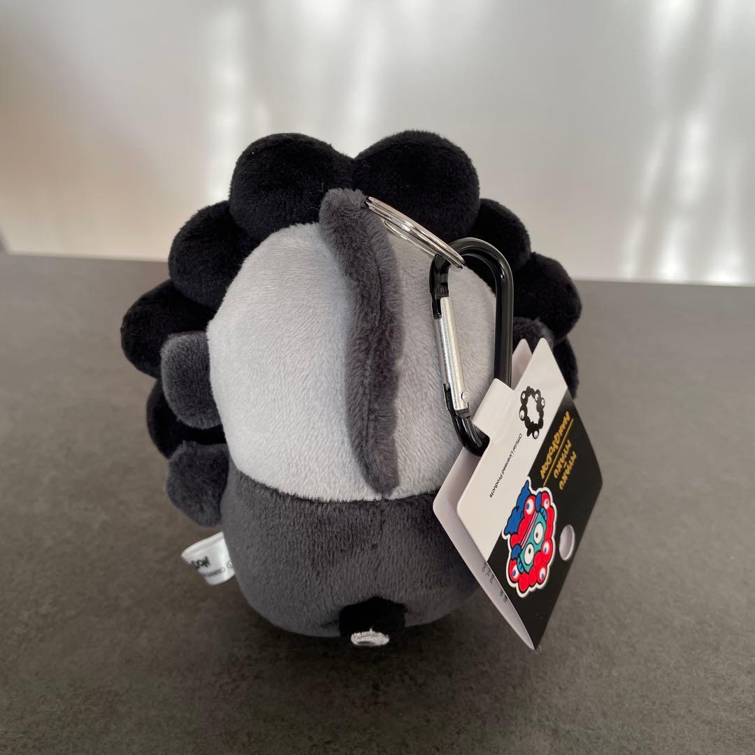 EXPO2025 サンリオ 黒 ミャクミャクハンギョドン カラビナ付ぬいぐるみ