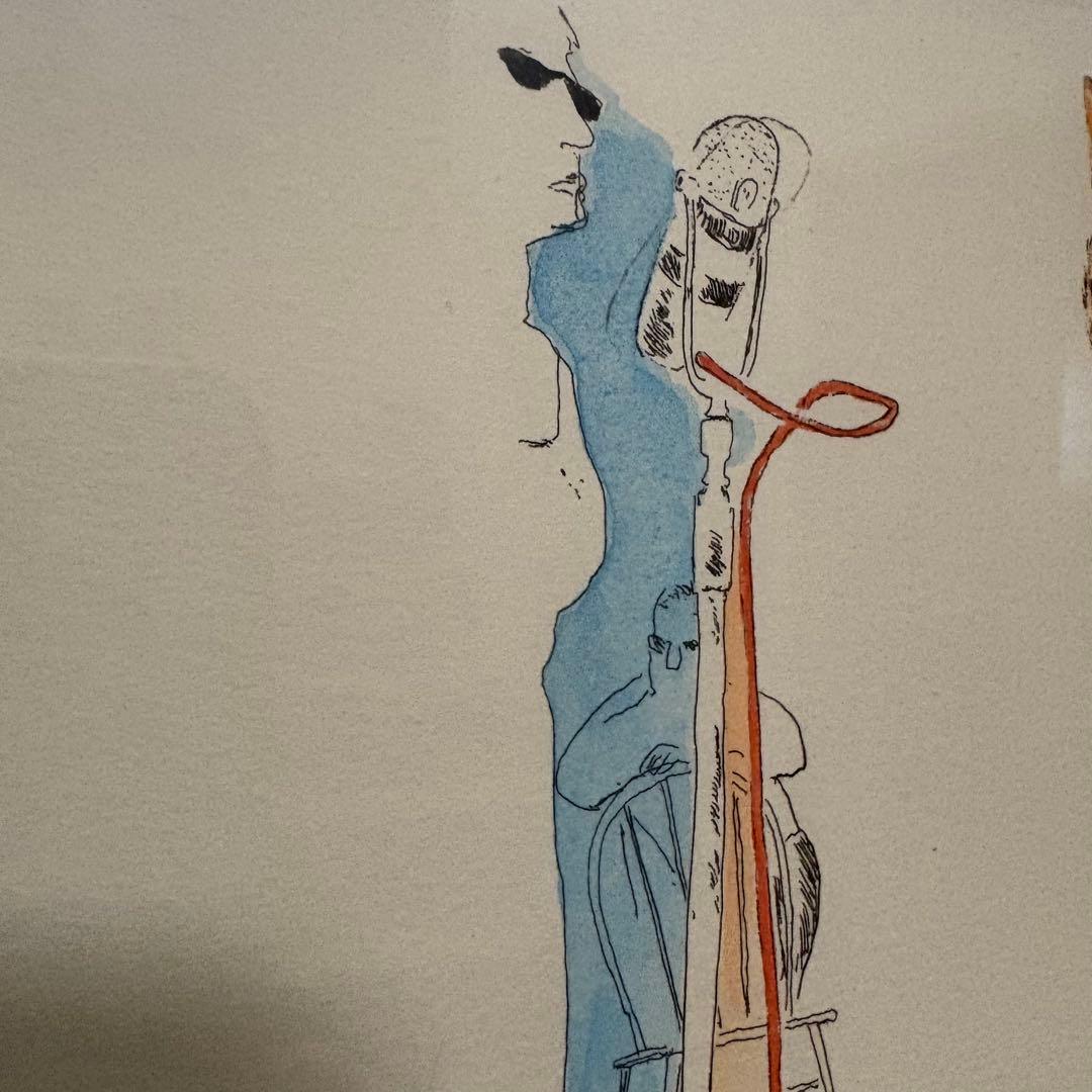 山本容子　”ナイトホール” 1993年　限定20部 バー・ルーカス　大判