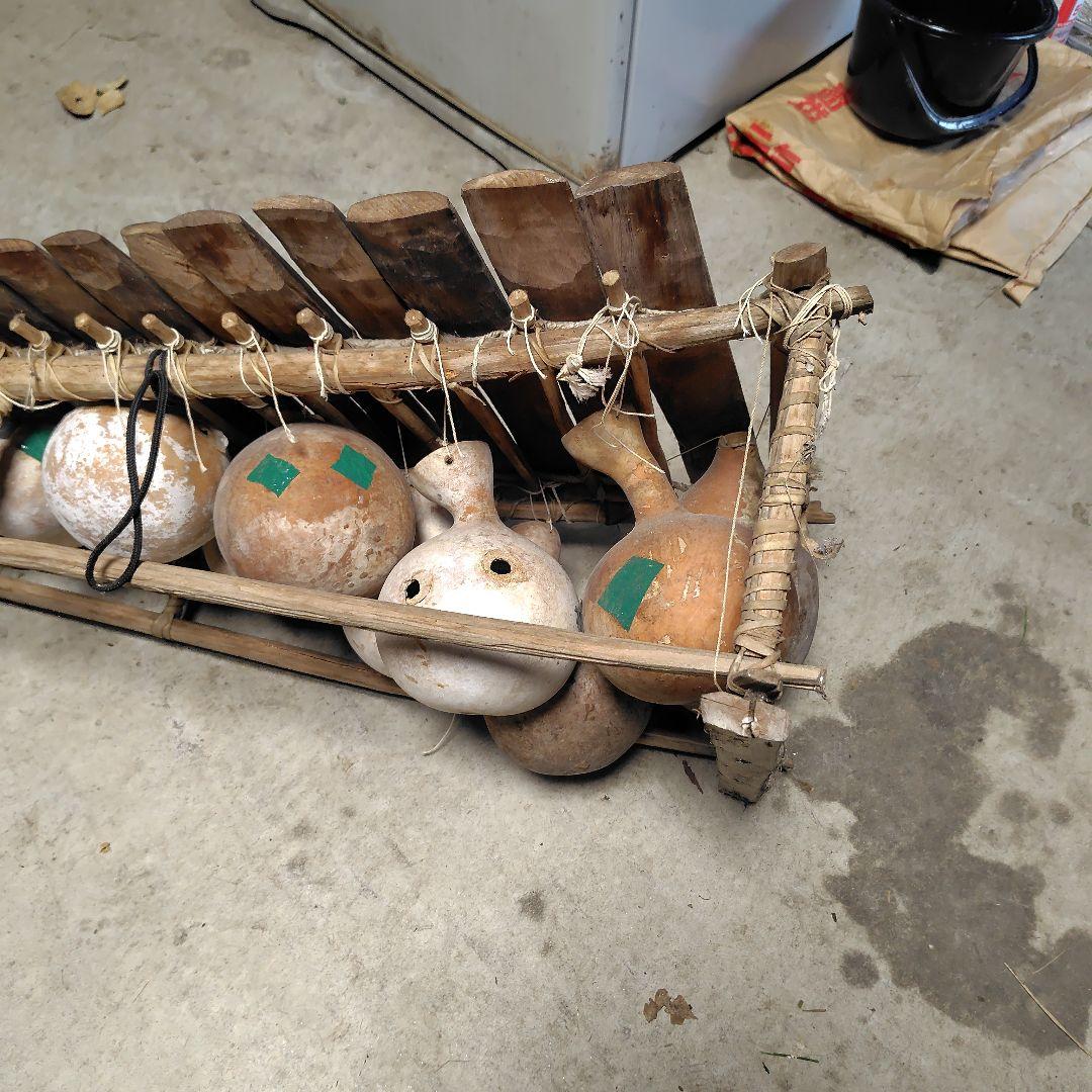 西アフリカ産　バラフォン　ジャンク品