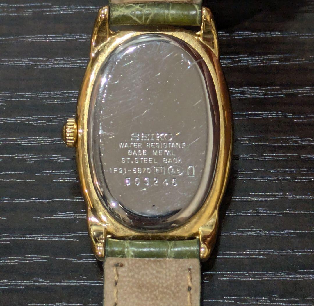 ☆新品電池☆ SEIKO NOIE 腕時計 レディース 1F21-5B70