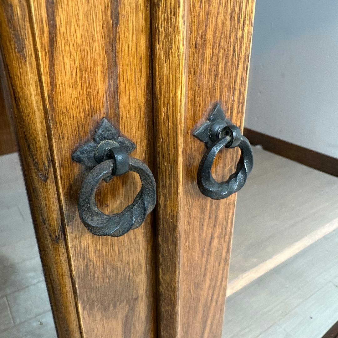 飛騨産業 オールド キツツキ 穂高 サイドボード キャビネット i1※