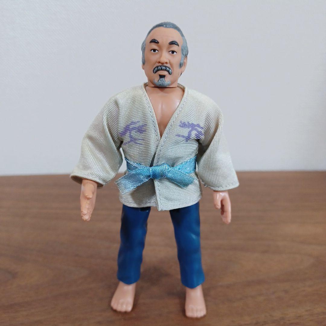 当時物　Remco社「ベスト・キッド」ミヤギ先生とダニエル・ラルーソのフィギュア