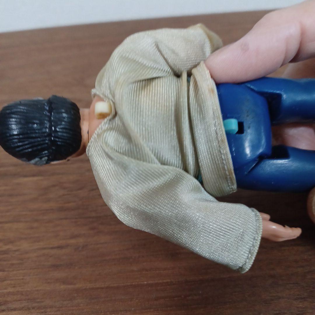 当時物　Remco社「ベスト・キッド」ミヤギ先生とダニエル・ラルーソのフィギュア