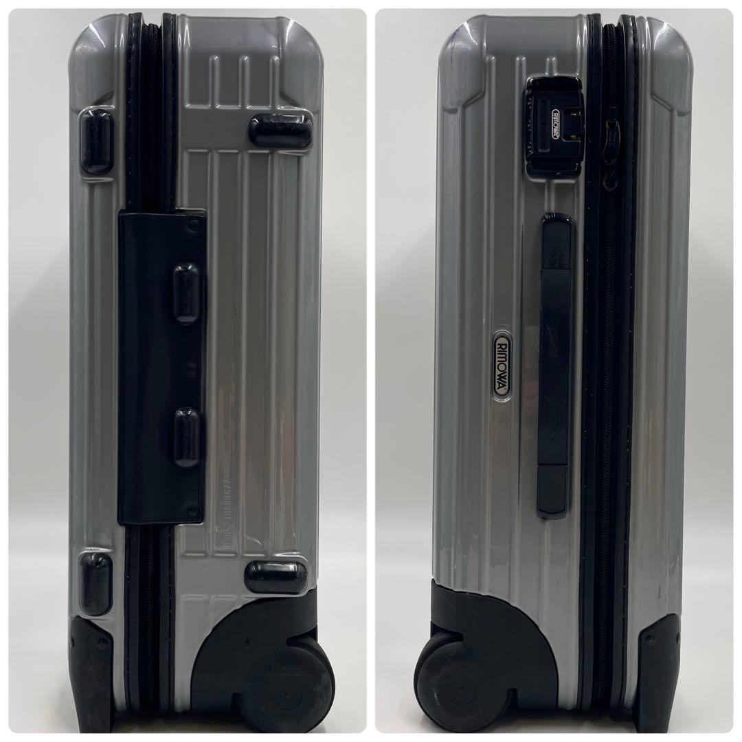 【美品】リモワ サルサ 35L 機内持ち込み 2輪 キャビントローリー グレー