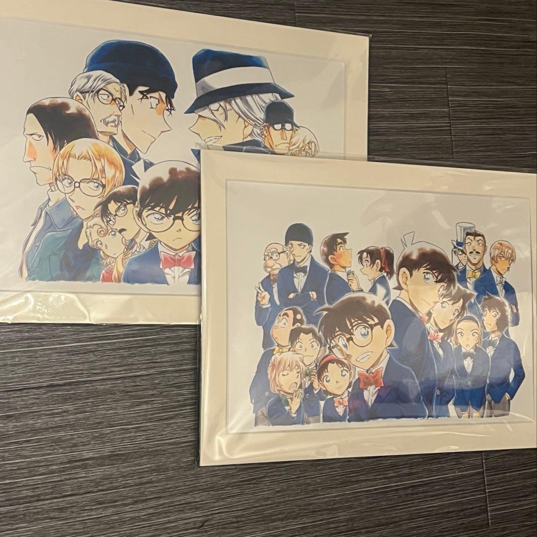 【値下げ】名探偵コナン キャラクターアート 複製原画 2枚セット