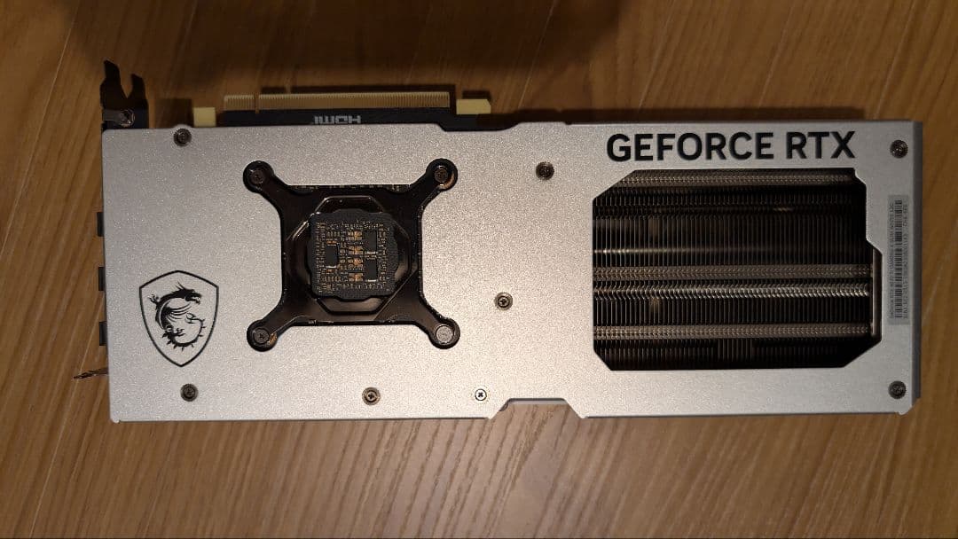 MSI GeForce RTX 4070 Ti GAMING X SLIM 美品