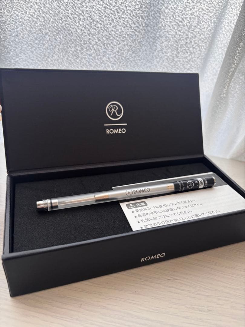 ROMEO NO.3 ボールペン 細軸 イタリアンレッド ロメオ伊東屋 替芯付