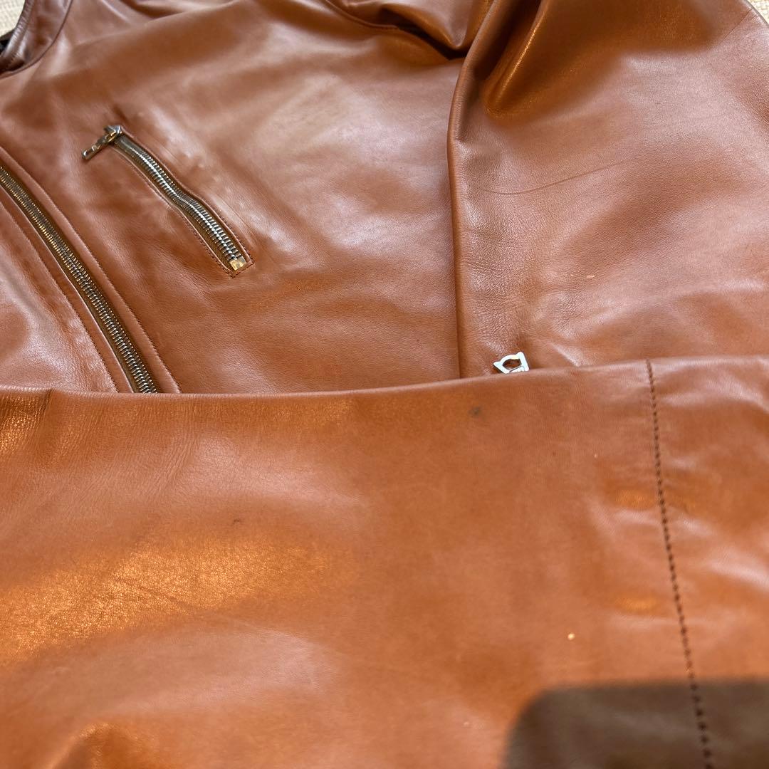 SERAPHIN ライダースジャケット　ベージュ