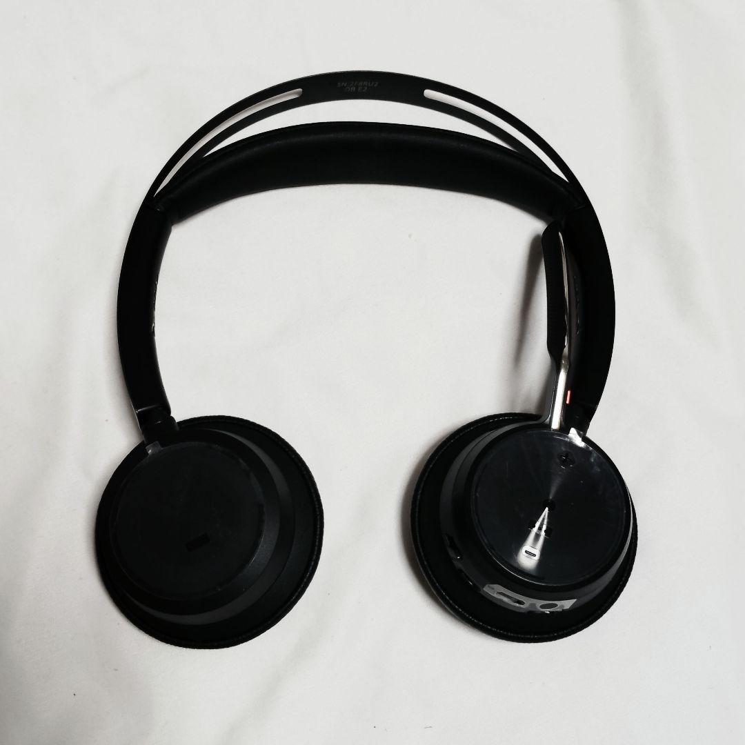 動作品 Poly Voyager Focus 2 ワイヤレスヘッドセット