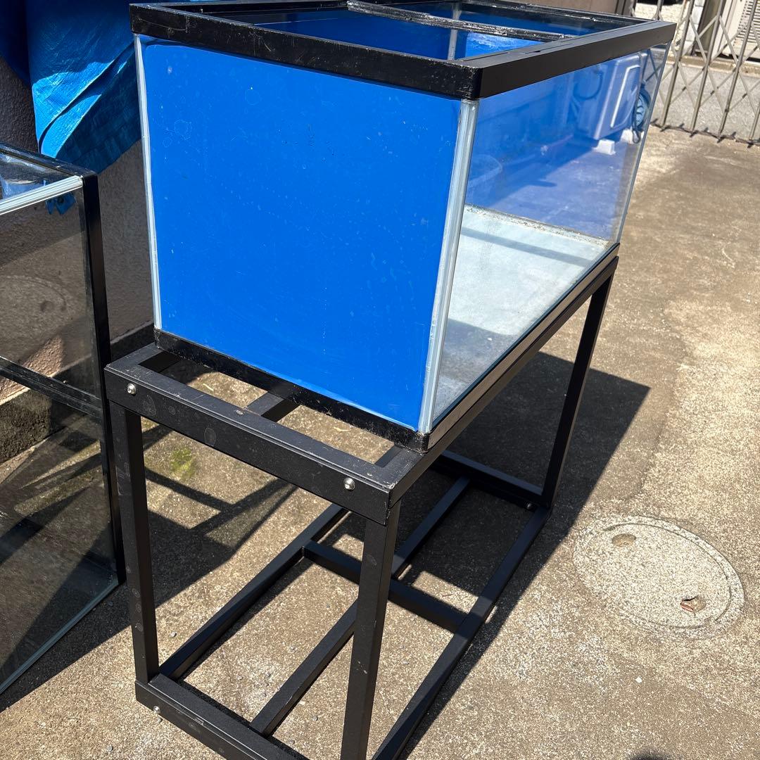 90cmガラス水槽 水槽台セット！！