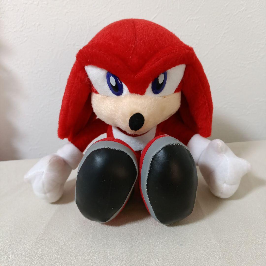 ソニックX　ナックルズ　ぬいぐるみ　2003 SEGATOYS　紙タグなし