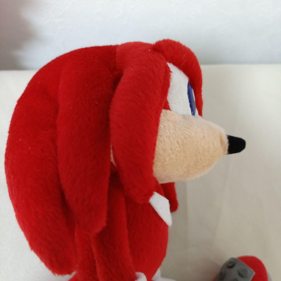 ソニックX　ナックルズ　ぬいぐるみ　2003 SEGATOYS　紙タグなし