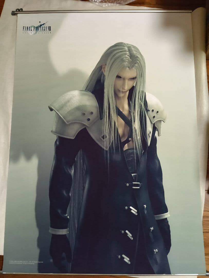 ウォールスクロールポスター セフィロス ファイナルファンタジーVII アドチル