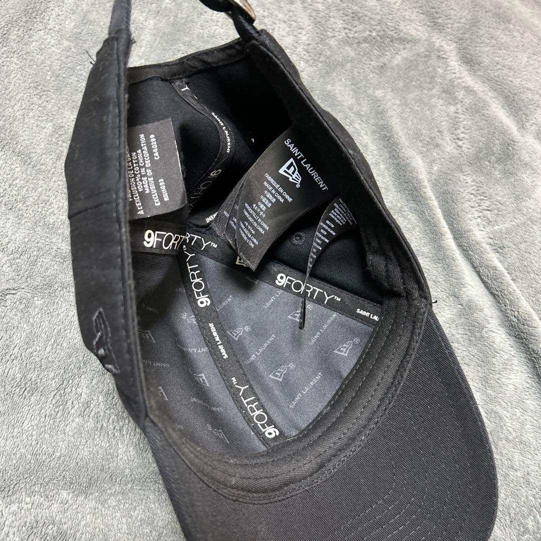 【早い者勝ち】YSL×New Era ブラックキャップ 美品