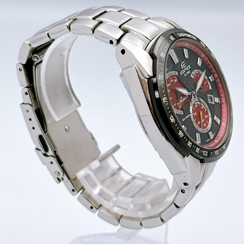 カシオ エディフィス EF-521DJ メンズ腕時計 クロノグラフ クォーツ