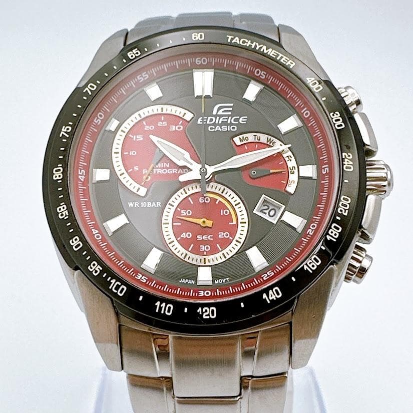 カシオ エディフィス EF-521DJ メンズ腕時計 クロノグラフ クォーツ
