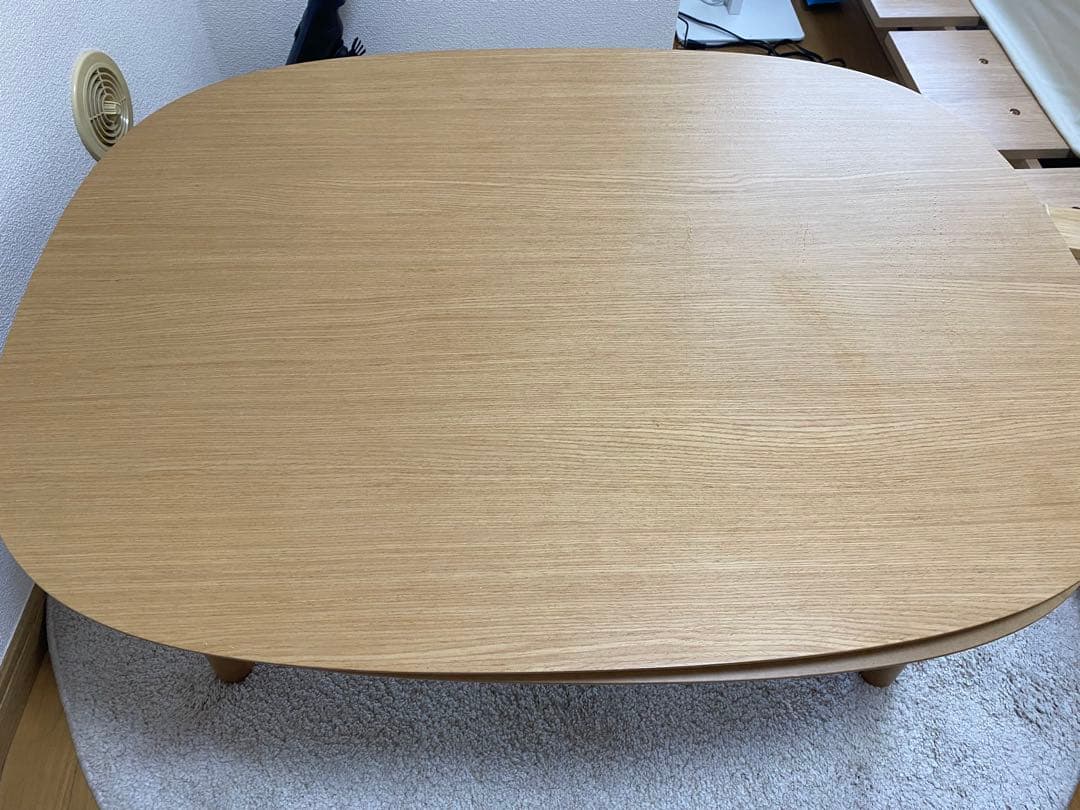 luu無印良品 こたつにもなるローテーブル小