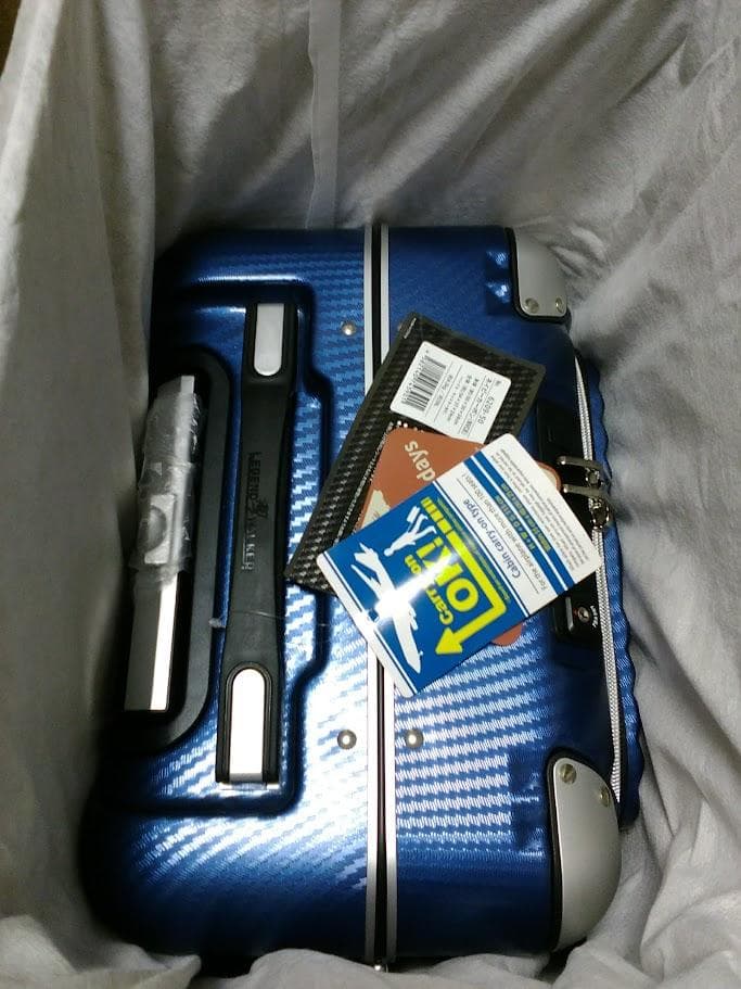 ☆新品☆未使用品☆　レジェンドウォーカー・スーツケース（6209-50）ネービー