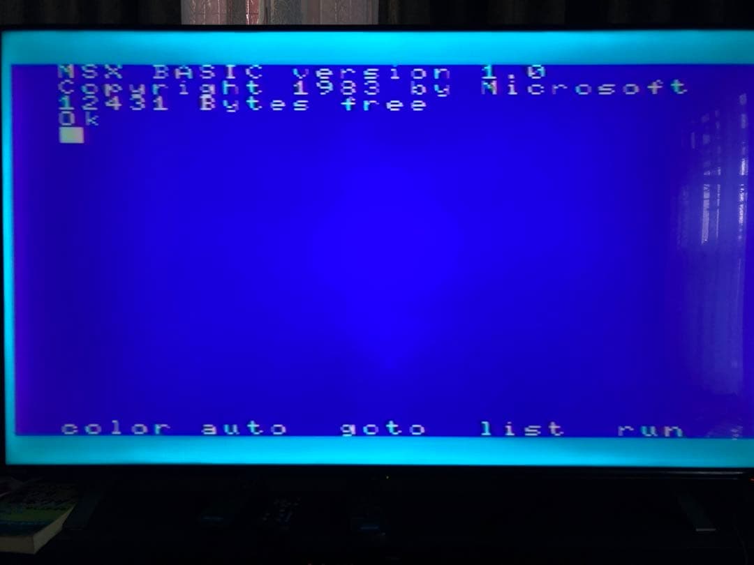 CASIO MX-10 MSXコンピュータ　ゲームソフトのオマケ付き