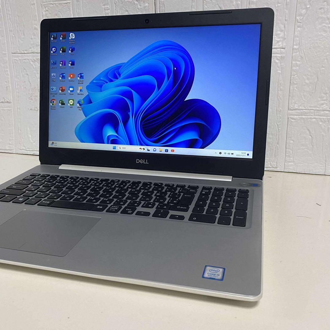 Windows11オフィス付きメモリ8GB SSD DELLノートPC ジャンク
