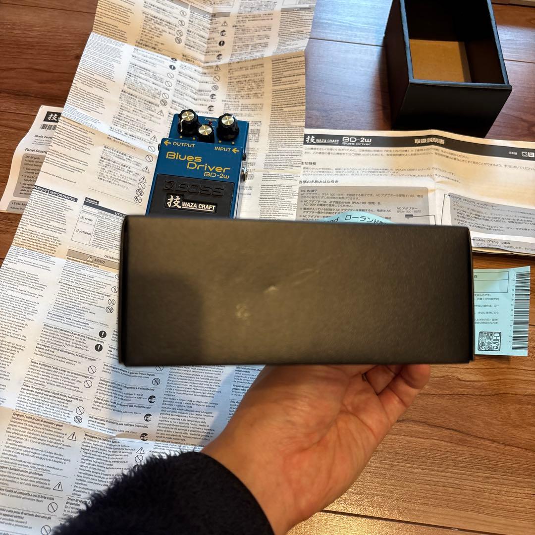 【美品・取説・箱付き・動作確認済】BOSS Blues D BD-2w