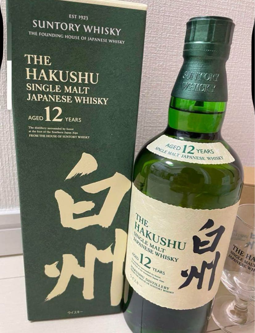 【白州蒸溜所見学コースグラス付き】白州 12年