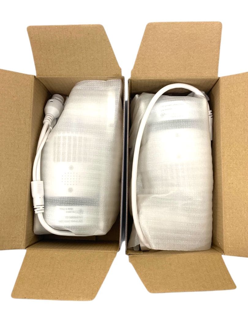 【開封・未使用】防犯カメラセット ワイヤレス モニター付き 300万画素