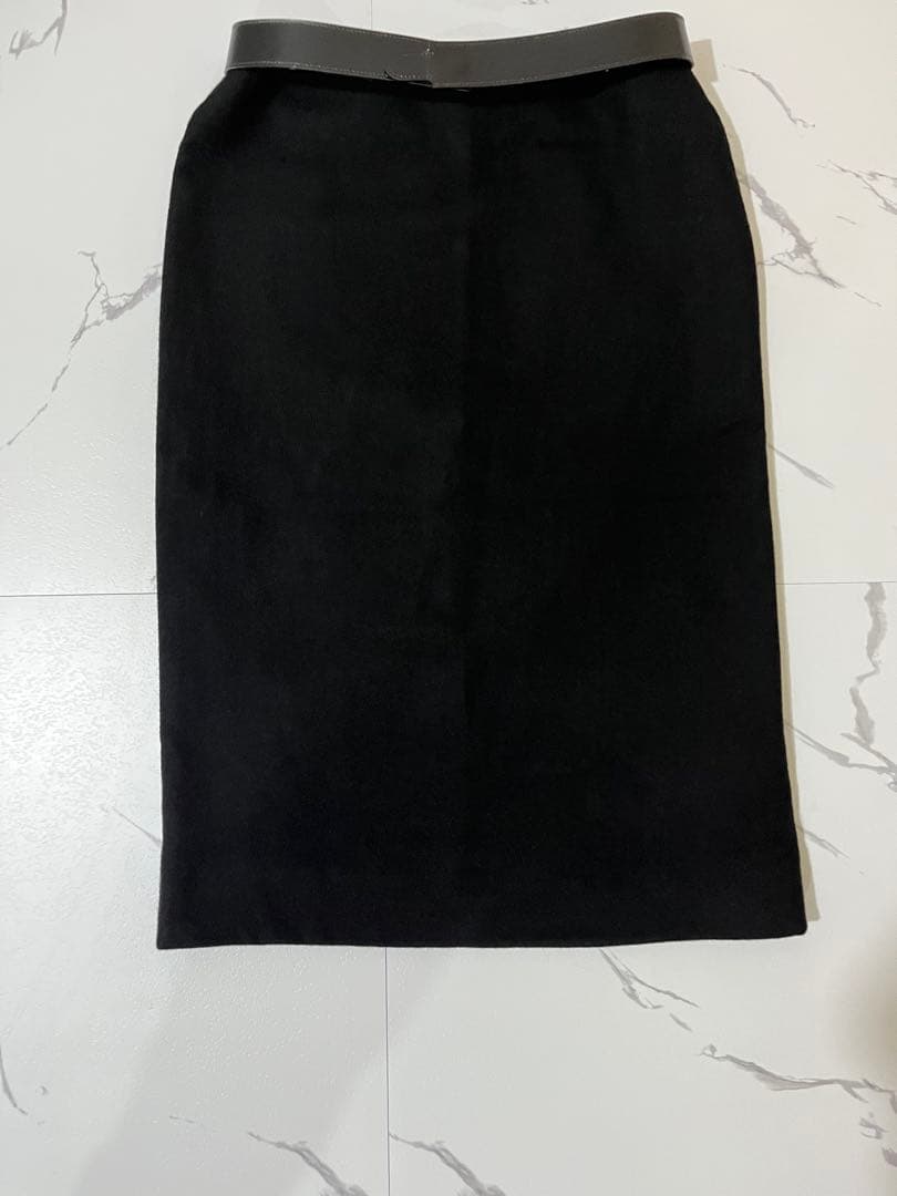 美品　エルメス　マルジェラ期　タイトスカート 牛革ベルト付き