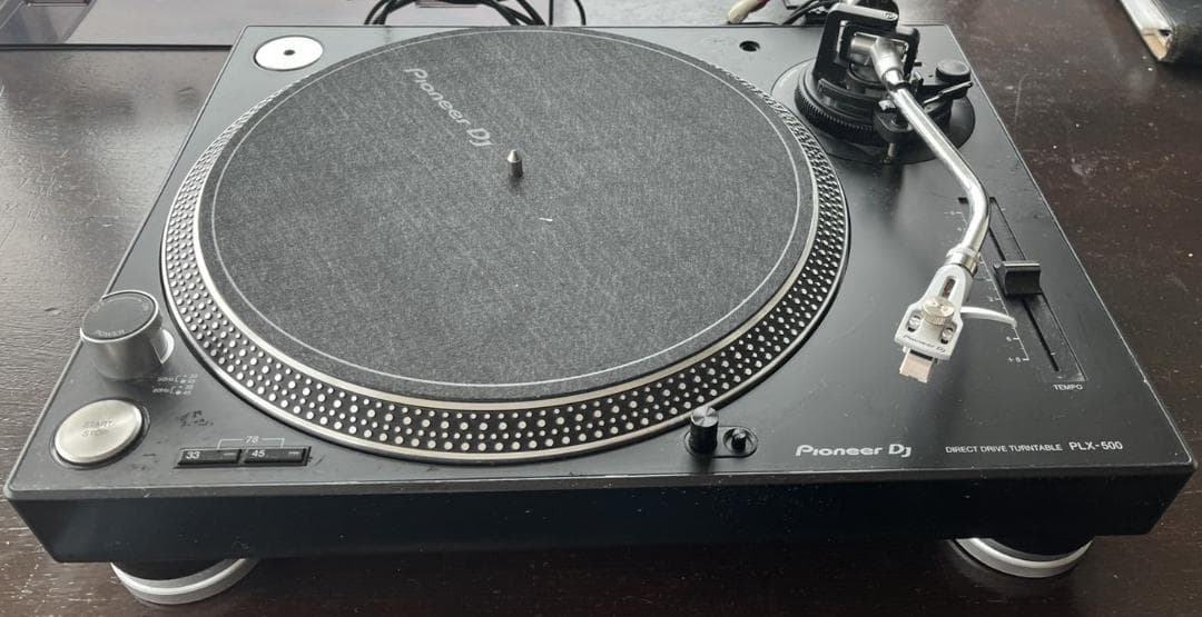 Pioneer DJ PLX-500 ターンテーブル(付属カートリッジ付き)
